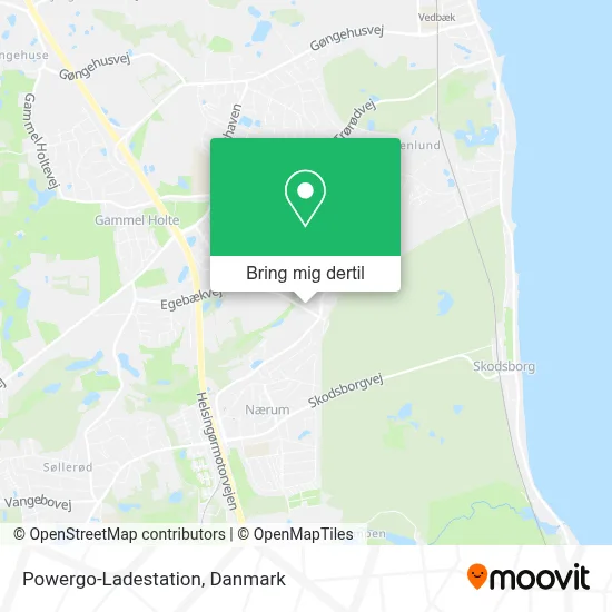 Powergo-Ladestation kort