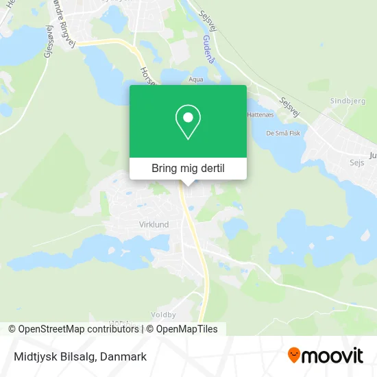 Midtjysk Bilsalg kort