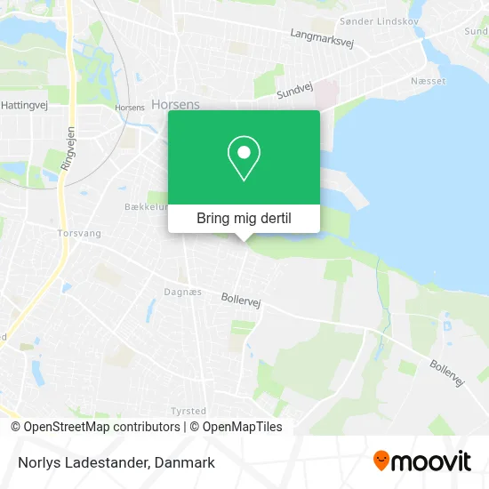 Norlys Ladestander kort