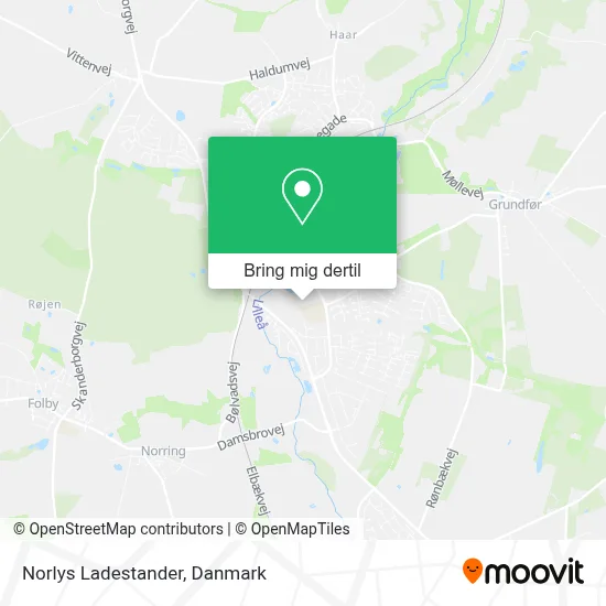 Norlys Ladestander kort