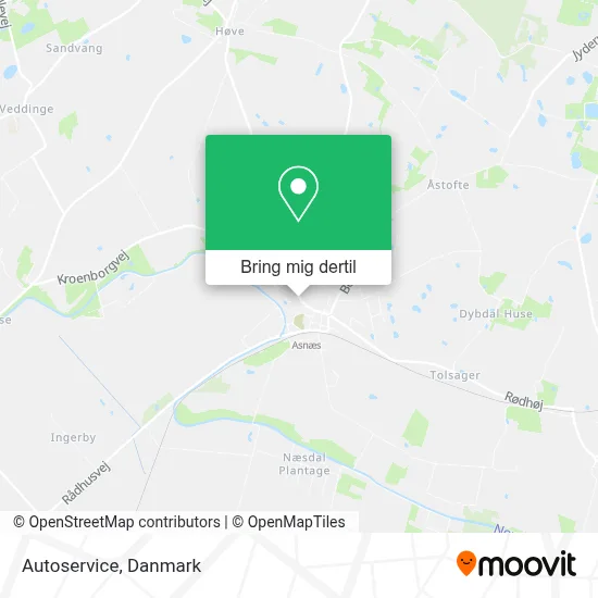 Autoservice kort