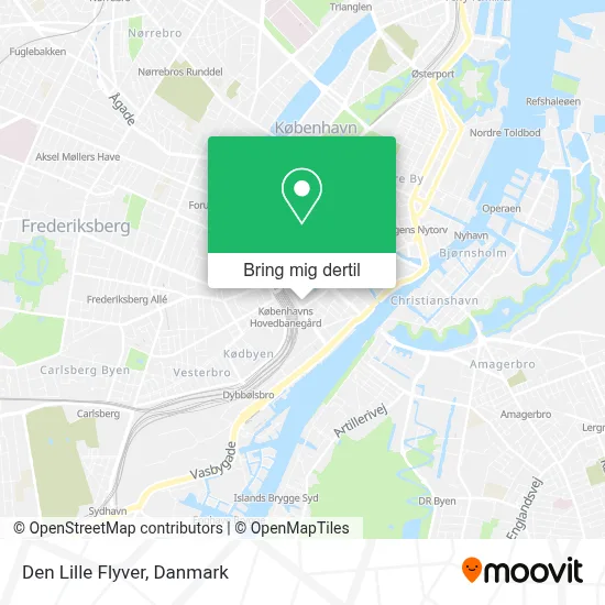 Den Lille Flyver kort