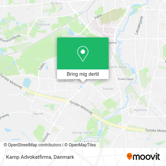Kamp Advokatfirma kort
