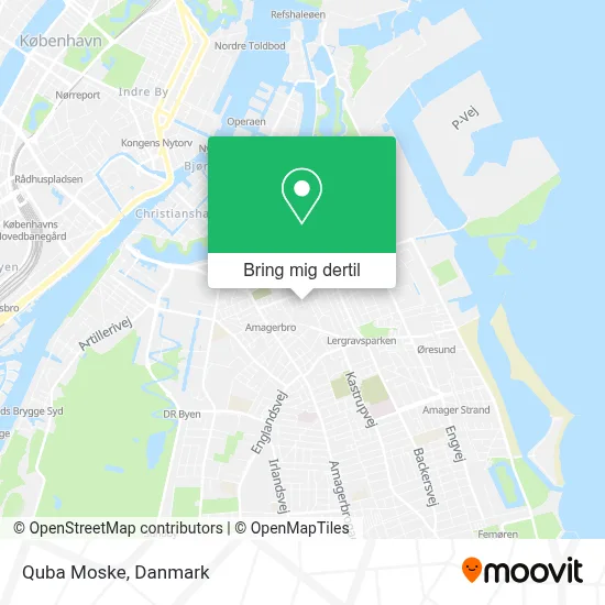 Quba Moske kort