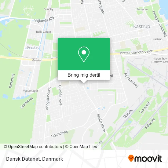 Dansk Datanet kort