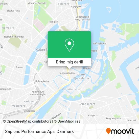 Sapiens Performance Aps kort