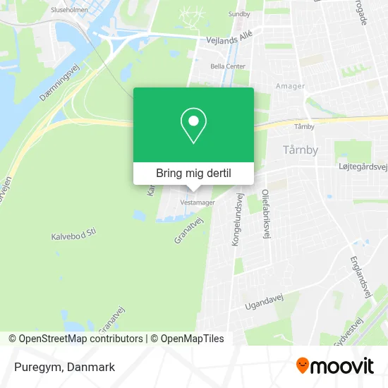 Puregym kort