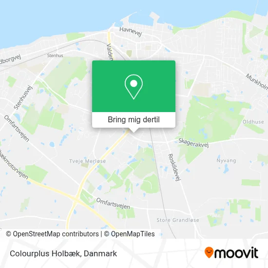 Colourplus Holbæk kort