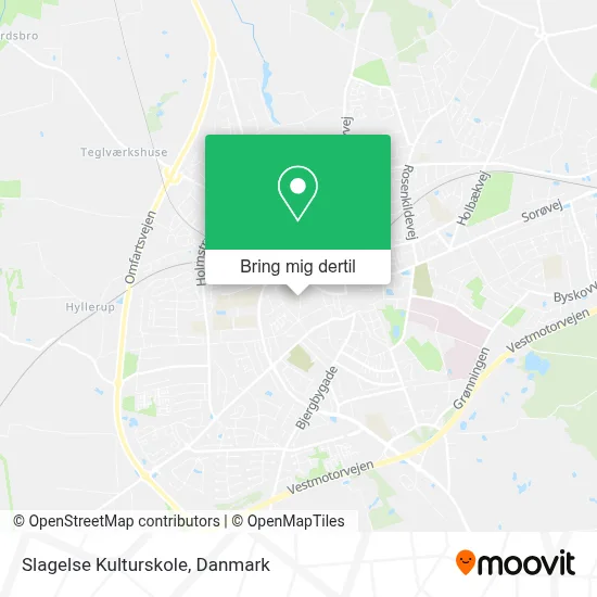 Slagelse Kulturskole kort
