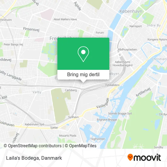 Laila's Bodega kort