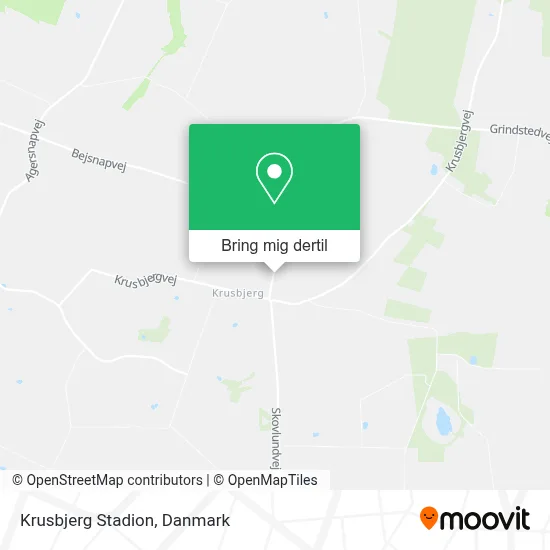 Krusbjerg Stadion kort