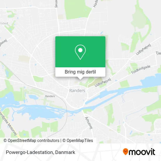 Powergo-Ladestation kort