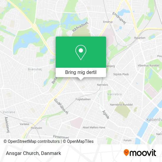 Ansgar Church kort