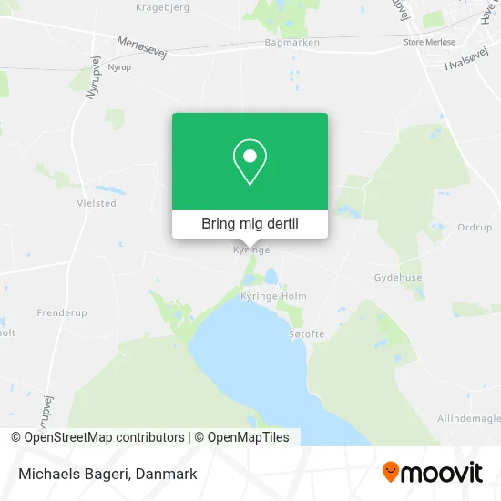 Michaels Bageri kort