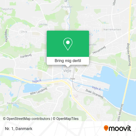 Nr. 1 kort