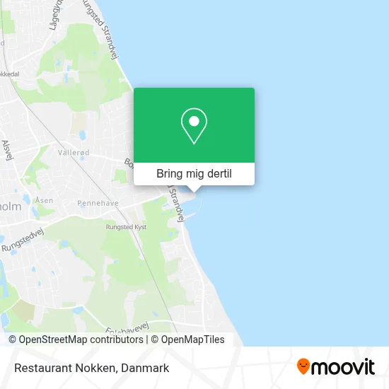 Restaurant Nokken kort