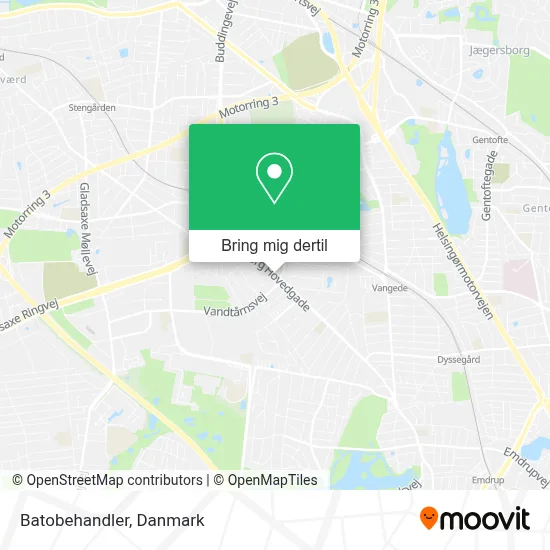 Batobehandler kort