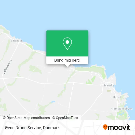 Øens Drone Service kort