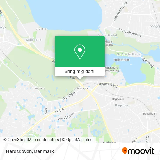 Hareskoven kort