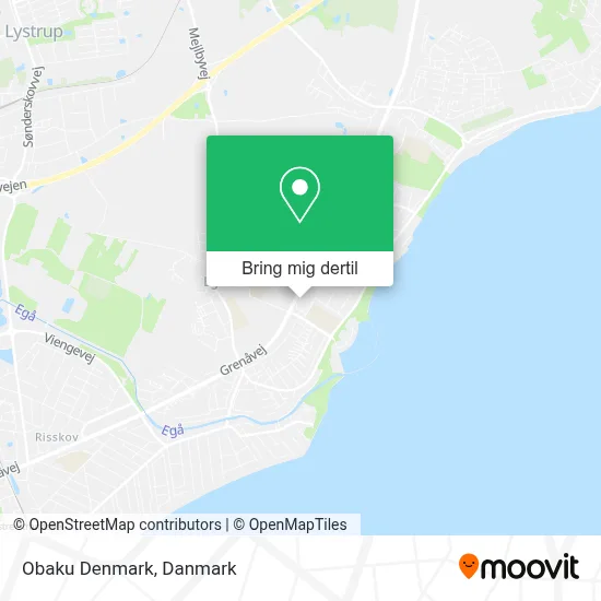 Obaku Denmark kort