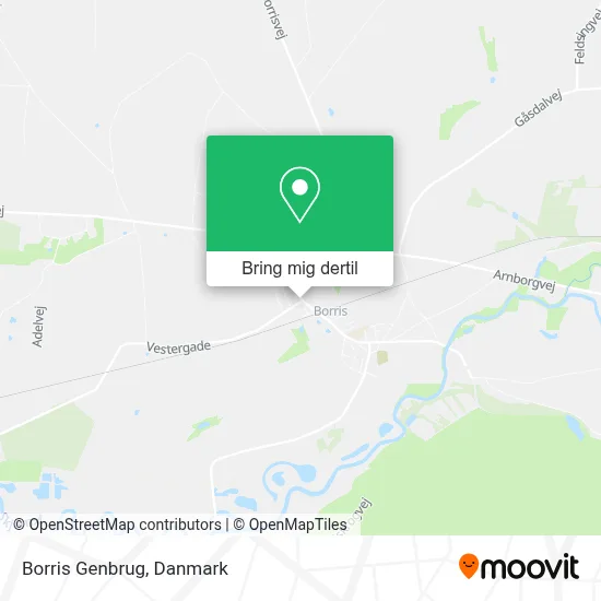 Borris Genbrug kort