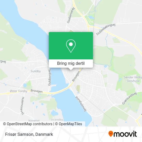 Frisør Samson kort