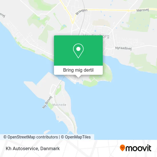 Kh Autoservice kort