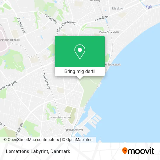Lemattens Labyrint kort