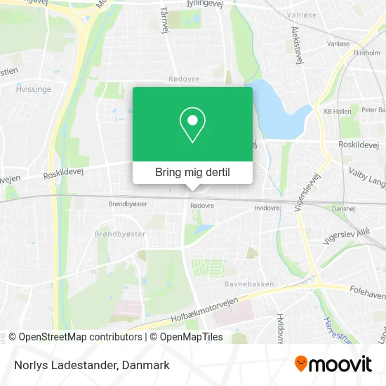 Norlys Ladestander kort
