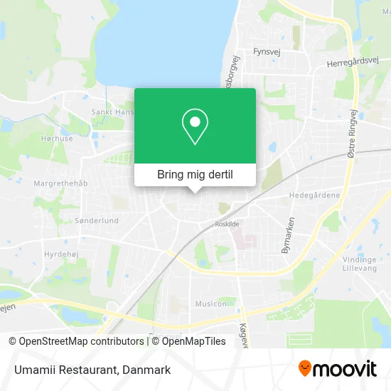 Umamii Restaurant kort