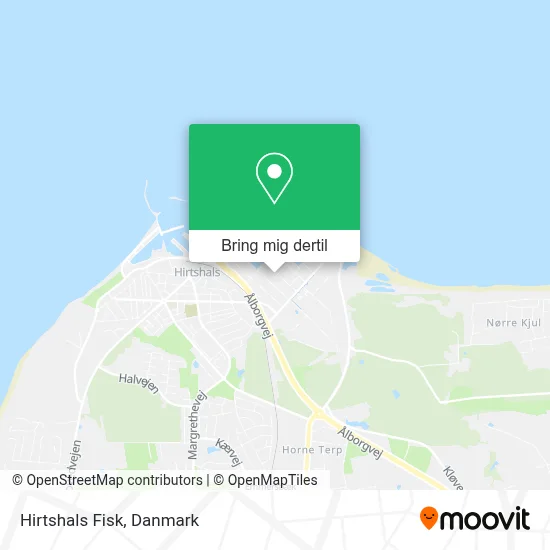 Hirtshals Fisk kort