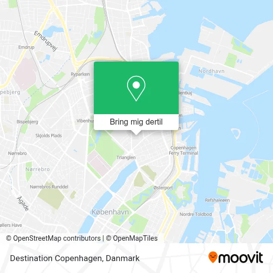 Destination Copenhagen kort