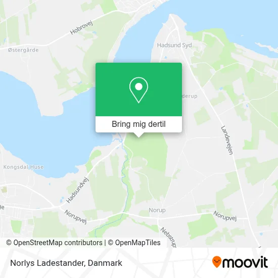 Norlys Ladestander kort