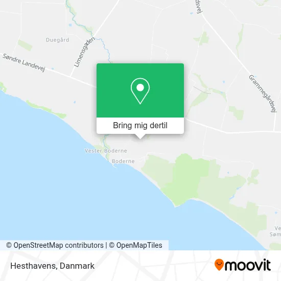 Hesthavens kort