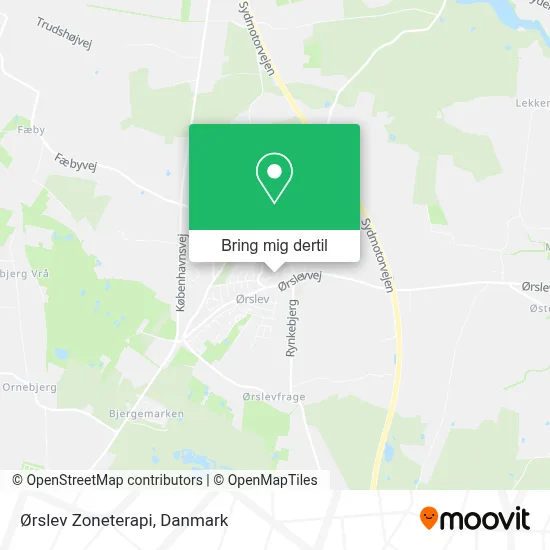 Ørslev Zoneterapi kort