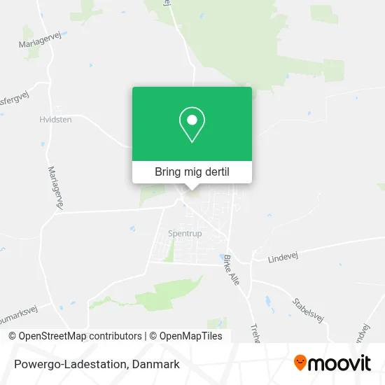 Powergo-Ladestation kort