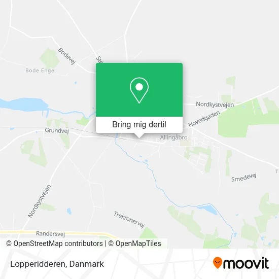 Lopperidderen kort