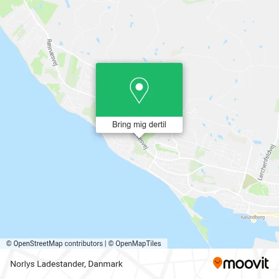 Norlys Ladestander kort