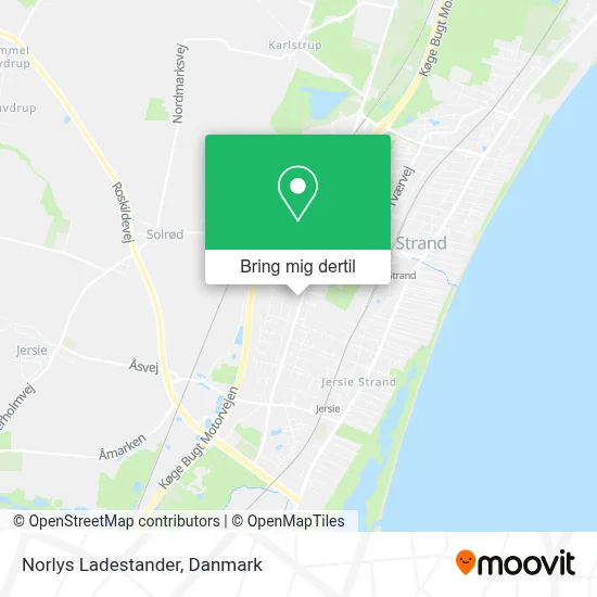 Norlys Ladestander kort