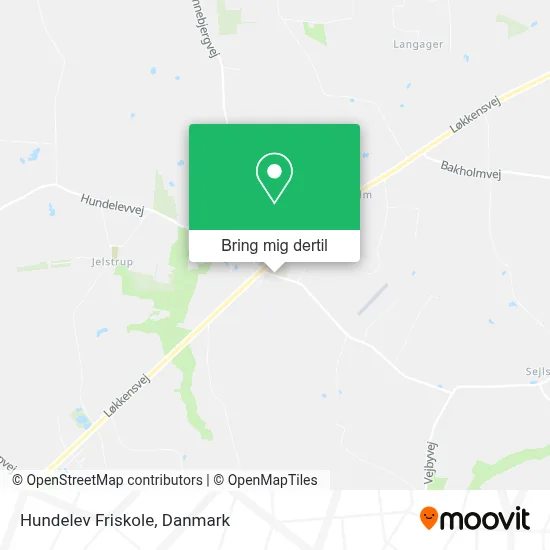 Hundelev Friskole kort