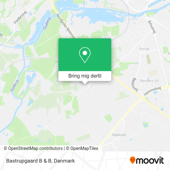 Bastrupgaard B & B kort