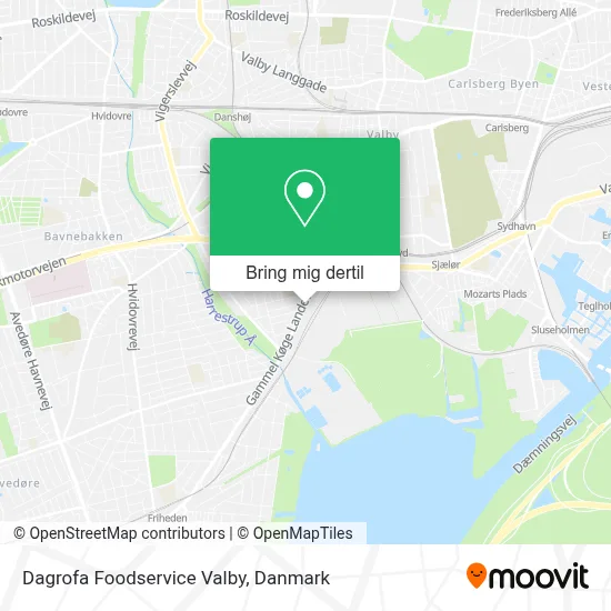 Dagrofa Foodservice Valby kort