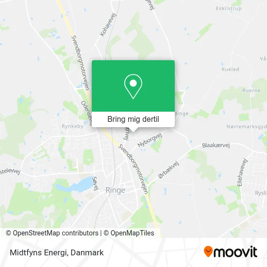Midtfyns Energi kort