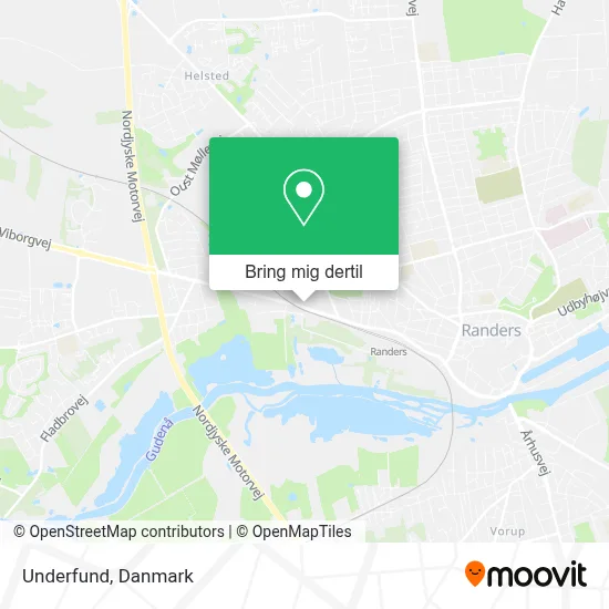 Underfund kort