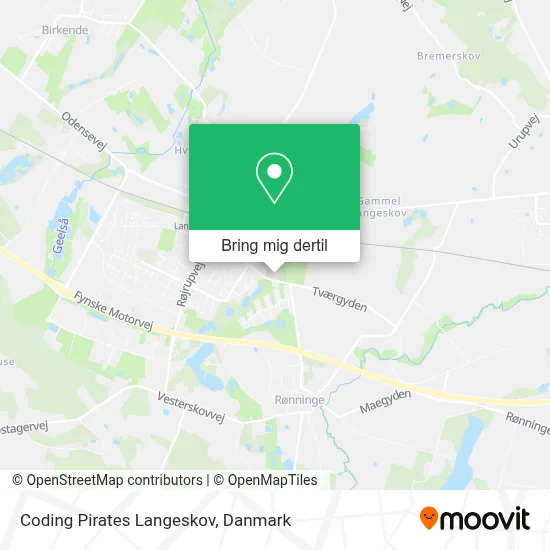 Coding Pirates Langeskov kort