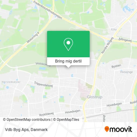 Vdb Byg Aps kort