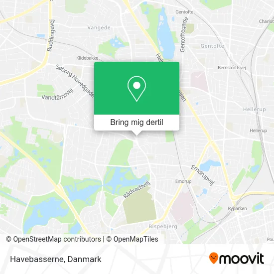 Havebasserne kort