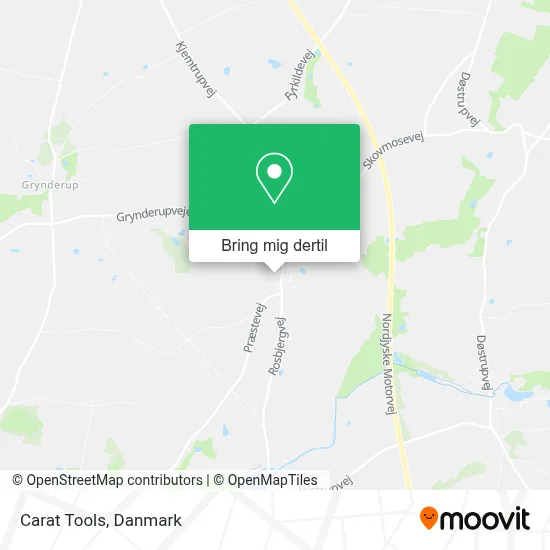 Carat Tools kort