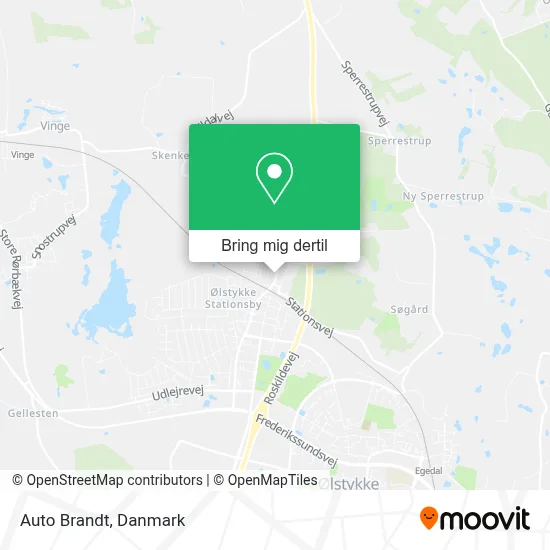 Auto Brandt kort