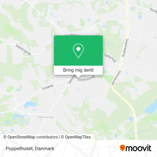 Poppelhuset kort
